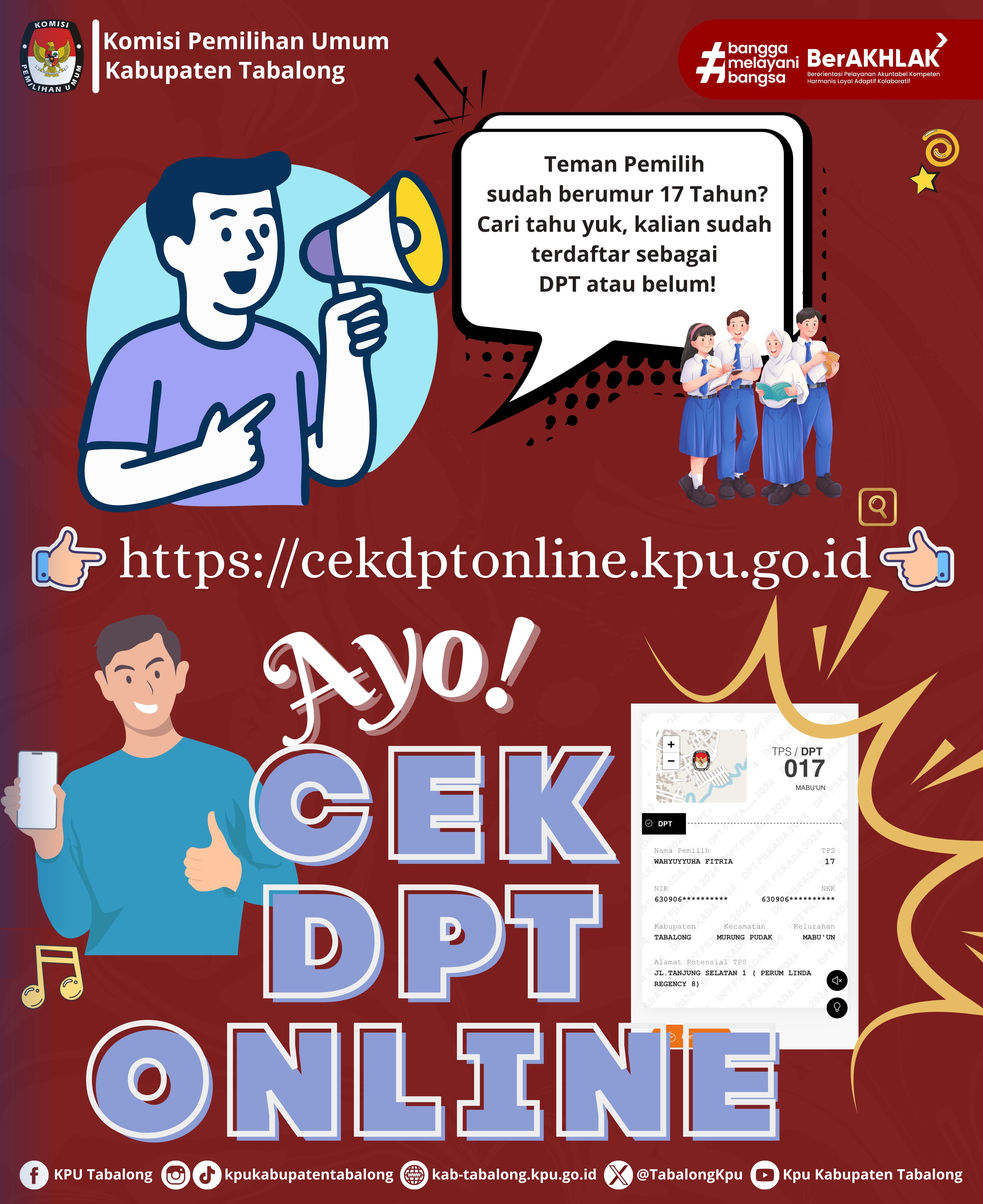 Cek DPT Online Pemutakhiran Data Pemilih Berkelanjutan